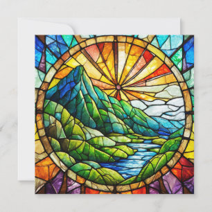 Tarjeta de arte de aloha en blanco hawaiana de vue