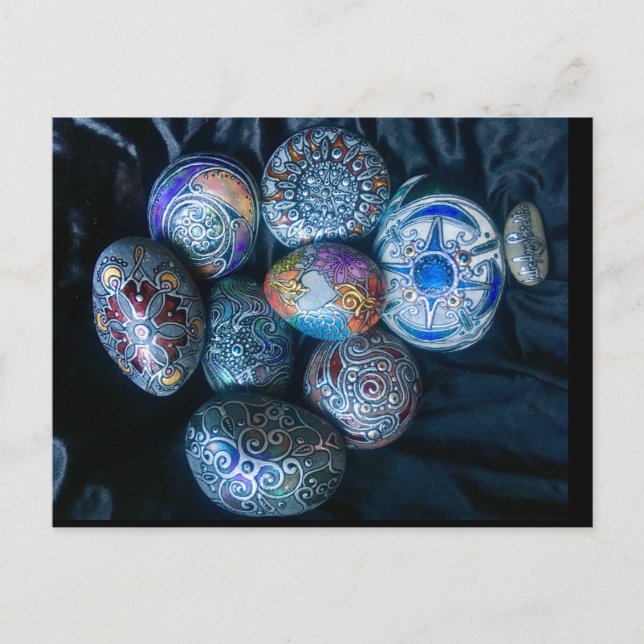 Tarjeta de arte de artistas de San Diego - Julie A (Anverso)