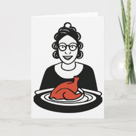 Tarjeta de arte de cocina