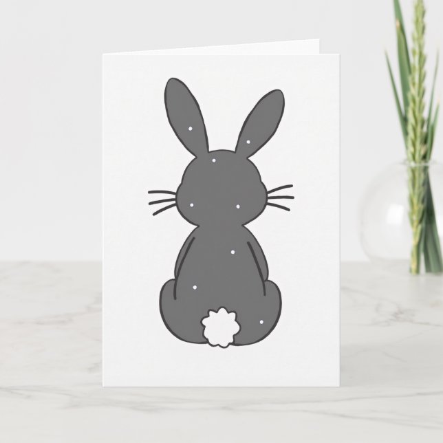 Tarjeta de Arte de Criatura del Bosque Gris (Anverso)