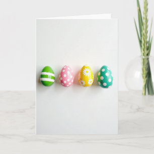 Tarjeta de arte de cuatro óvalos decorados