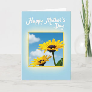 Tarjeta de Arte de Escena del Cielo Floral