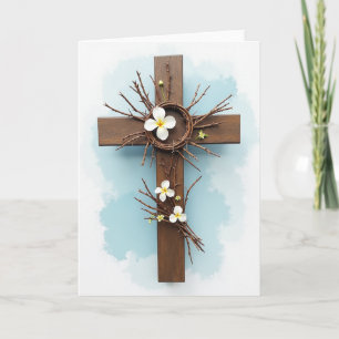 Tarjeta de arte de esperanza y renovación