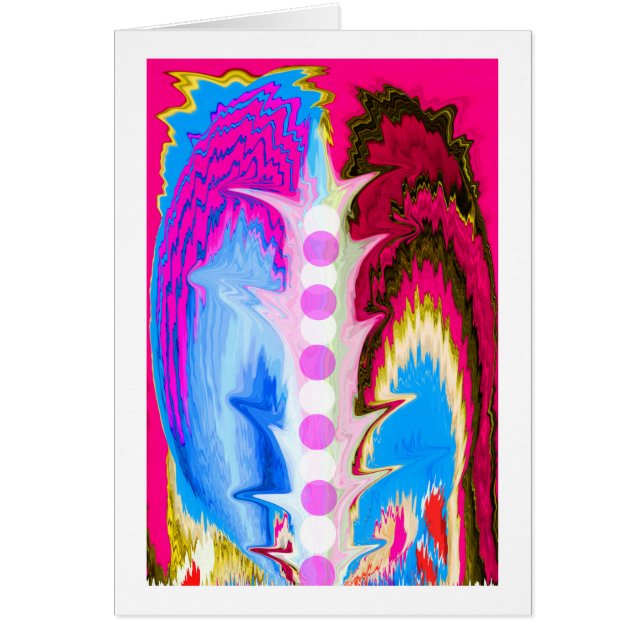 Tarjeta de arte de fantasía festiva (Frente)