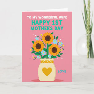 Tarjeta de Arte de Florales Radiantes