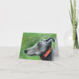 Tarjeta de arte de Greyhound (a53)