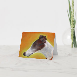 Tarjeta de arte de Greyhound (a93a)