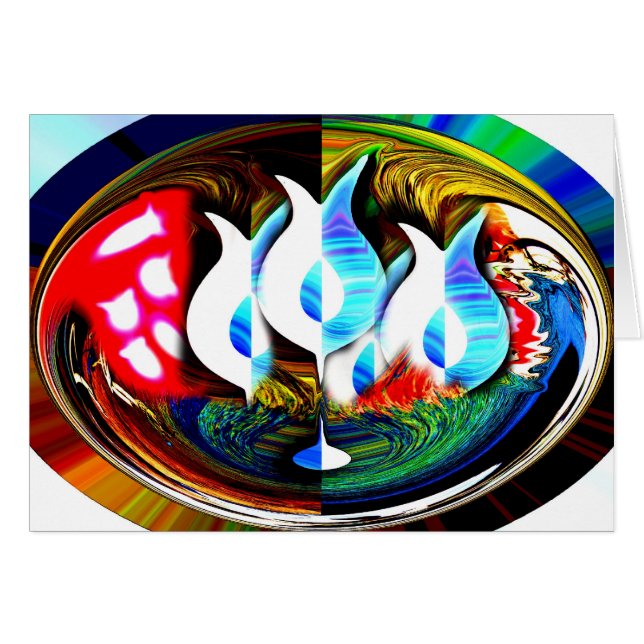 Tarjeta de arte de la esencia de Springtime (Anverso (Horizontal))