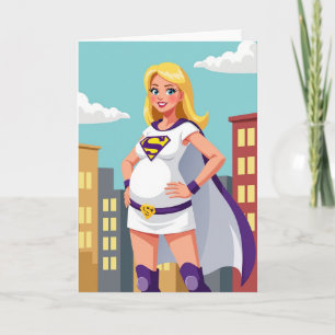 Tarjeta de arte de madre heroica para ser