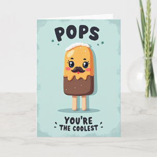 Tarjeta de Arte de Paleta Congelada del Papá Más G
