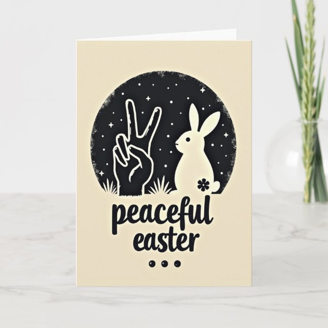 Tarjeta de arte de primavera pacífica (Anverso)