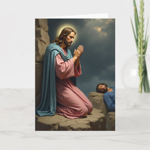 Tarjeta de arte de reflexión piadosa