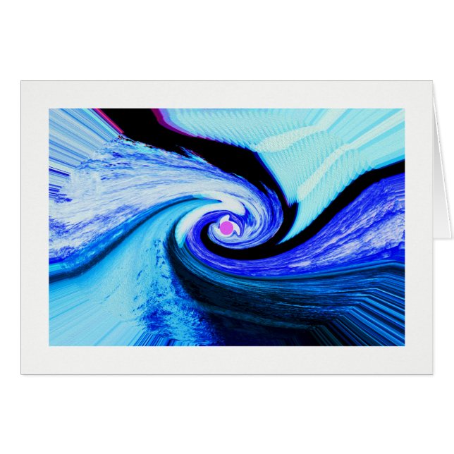 Tarjeta de arte de túnel de tiempo (Anverso (Horizontal))