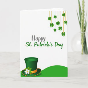 Tarjeta de Arte del Día de San Patricio