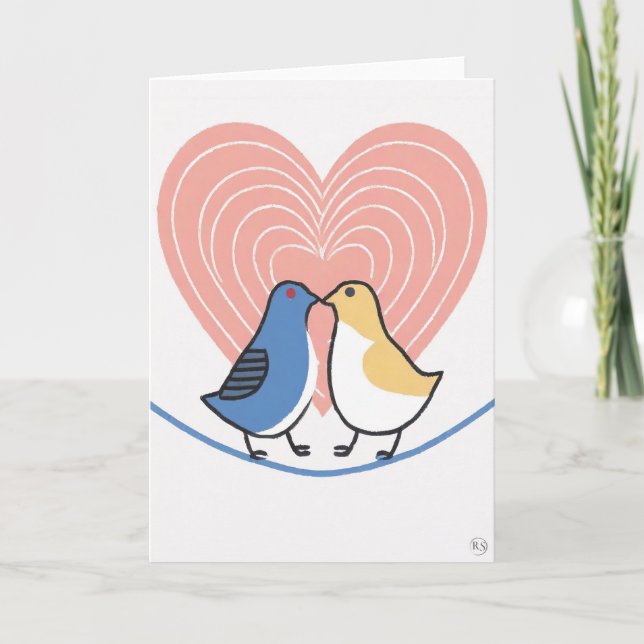 Tarjeta de Arte del Día de San Valentín (Anverso)