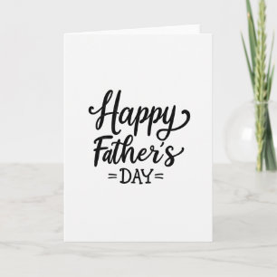 Tarjeta de arte del Día del Padre