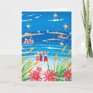 Tarjeta de Arte: Días Cilly, Islas de Scilly, Tres
