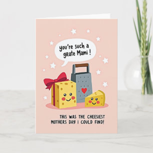 Tarjeta de arte dulce para el día de la madre