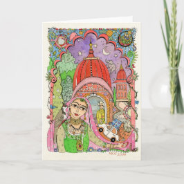 Tarjeta de arte - El regalo