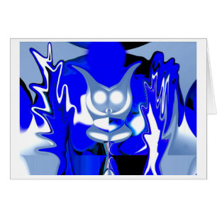 Tarjeta de arte espiritual del mundo