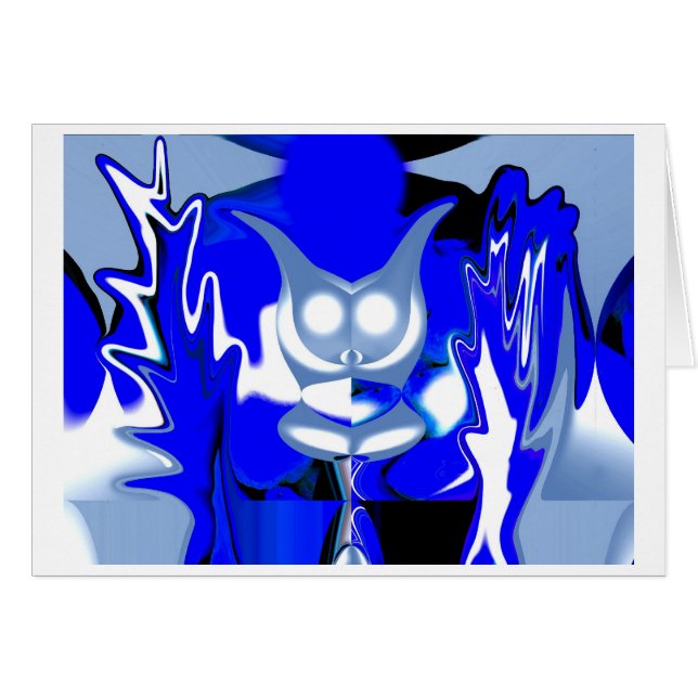 Tarjeta de arte espiritual del mundo (Anverso (Horizontal))