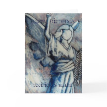 Tarjeta de Arte Feliz Cumpleaños Personalizada Ang