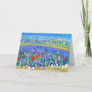 Tarjeta de arte: Flores para miel, Provenza