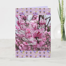 Tarjeta de arte fotográfico floral de flor de amor