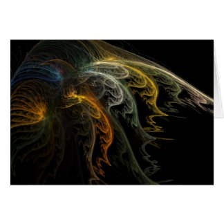 Tarjeta de arte fractal PSYdeFaces