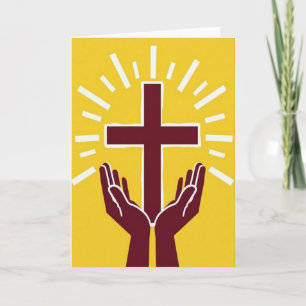 Tarjeta de Arte Gráfico de Esperanza y Luz