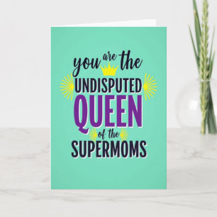 Tarjeta de arte gráfico de la Reina Madre