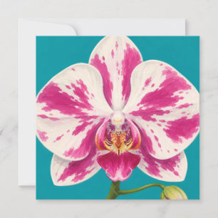 tarjeta de arte hawaiano aloha dorso en blanco