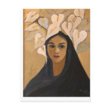 Tarjeta de arte hondureña