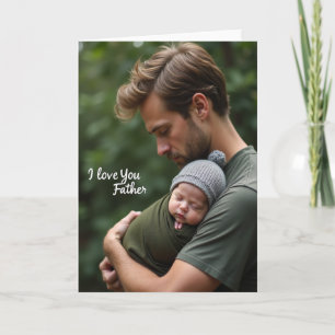 Tarjeta de Arte Infantil Padre Amoroso