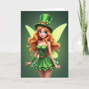 Tarjeta de arte Lucky Irish Sprite