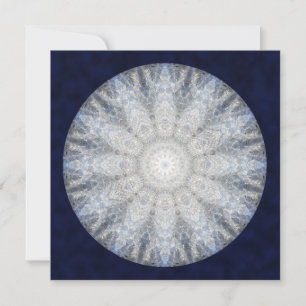 Tarjeta de arte Mandala de la diosa del invierno