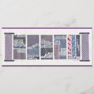 Tarjeta de arte Mishkan (tabernáculo)