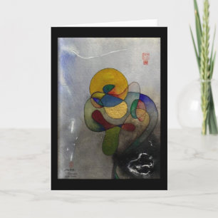 Tarjeta de arte original "El regalo"