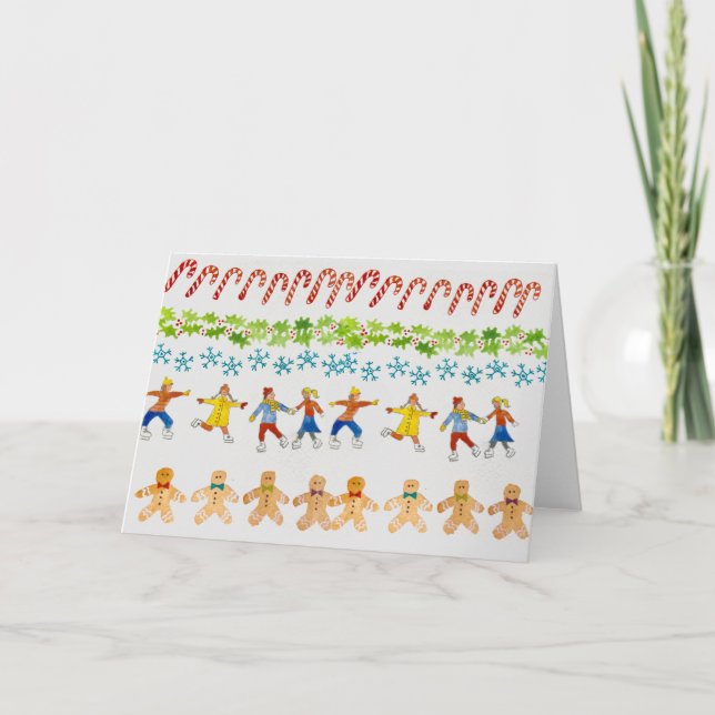 Tarjeta de arte para caridad para navidades (Anverso)