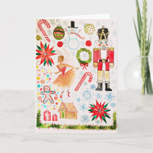 Tarjeta de arte para caridad para Navidades