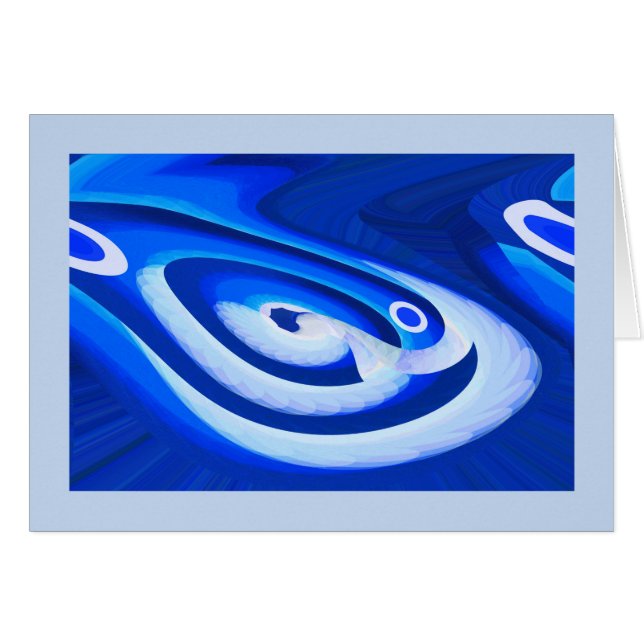 Tarjeta de arte para eventos oceánicos (Anverso (Horizontal))