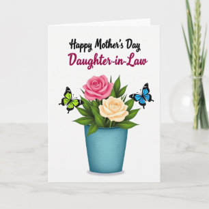Tarjeta de arte para nuera dulce