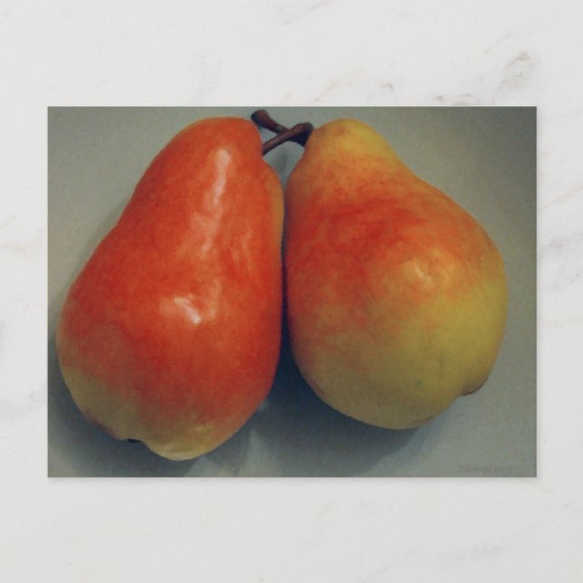 Tarjeta de arte Pears (Anverso)