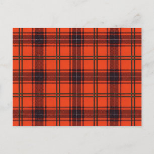 Tarjeta de arte - Postcard - Tartan escocés - Wemy