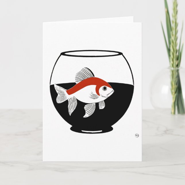 Tarjeta de arte Red Carp (Anverso)