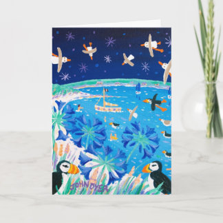 Tarjeta de arte: Scilly Puffins