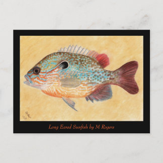 Tarjeta de arte Sunfish