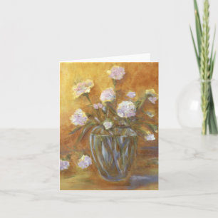 Tarjeta de arte "Sunny Carnations"