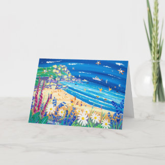 Tarjeta de arte: Tratamientos secretos de playa. P