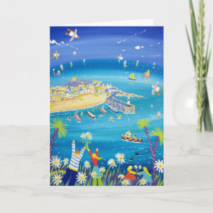 Tarjeta de arte: Waving Daisies, St. Ives